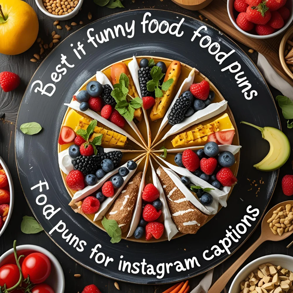 Best Funny Food Puns for Instagram Captions
