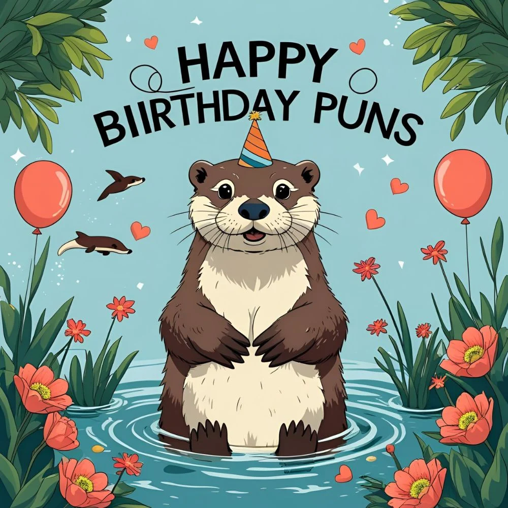 Best Otter Puns for Birthday Wishes
