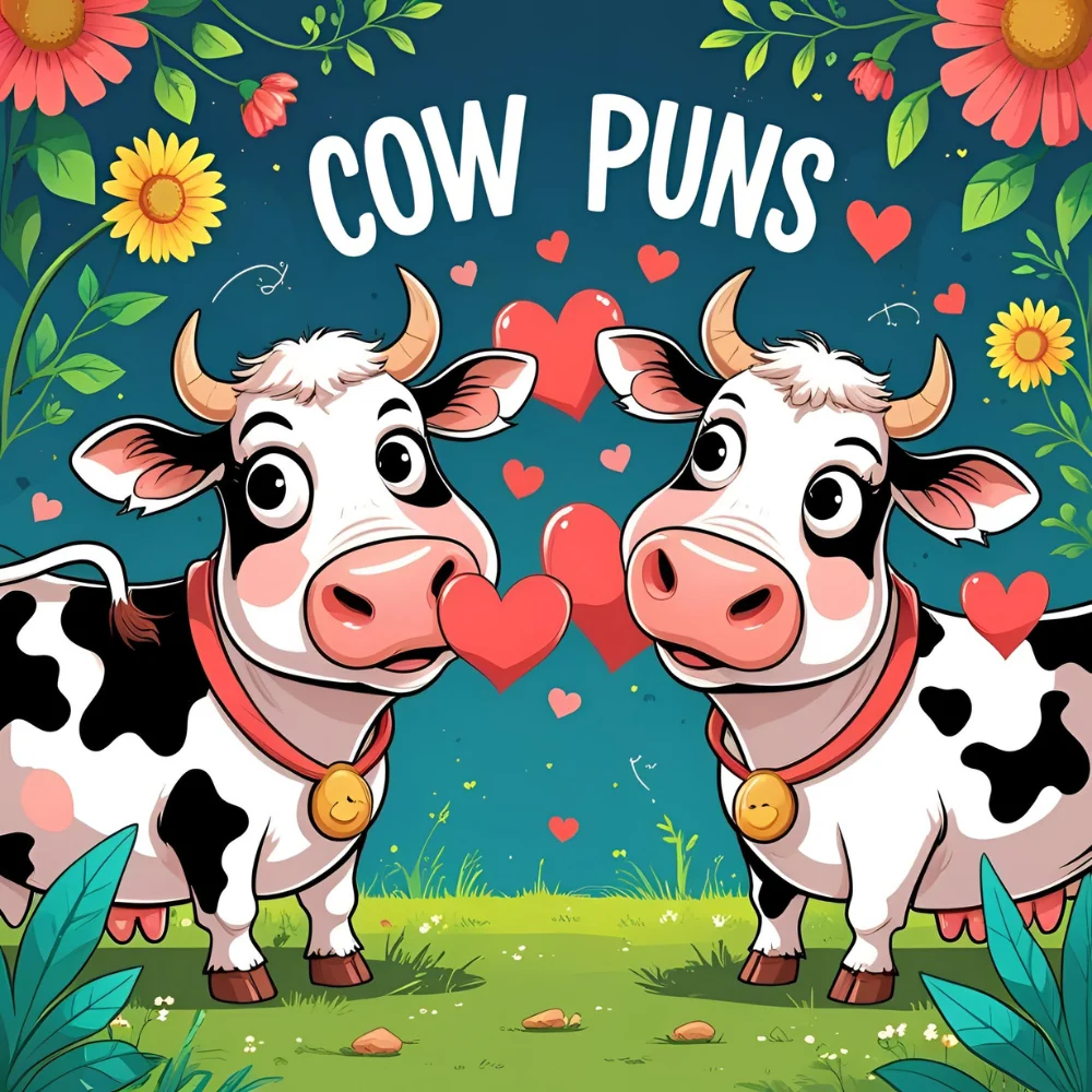Cow Puns for Couples and Love