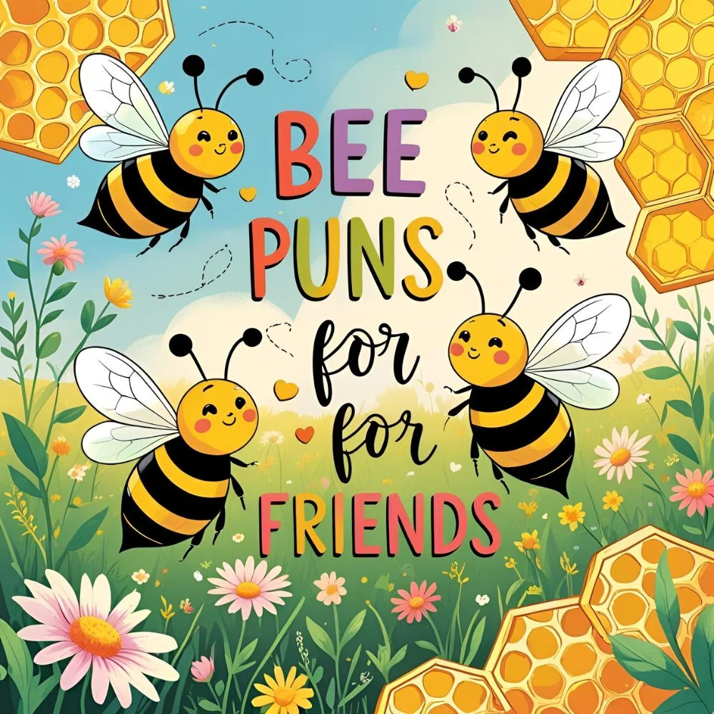 Cute Bee Puns for Friends