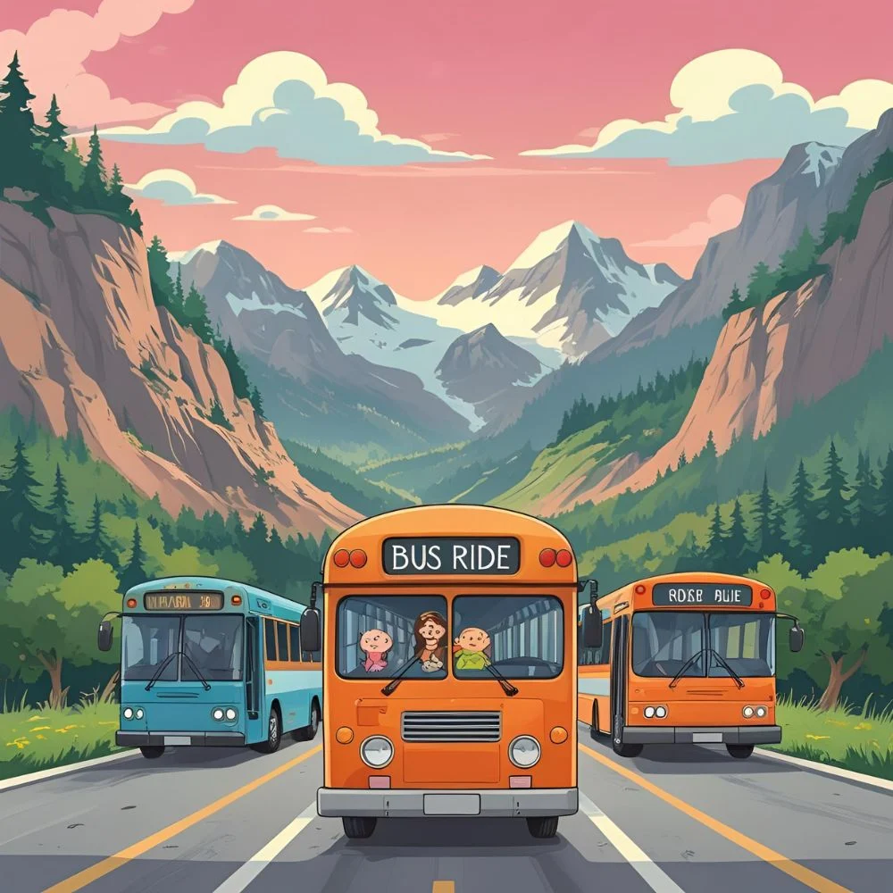 Cute Bus Ride Puns