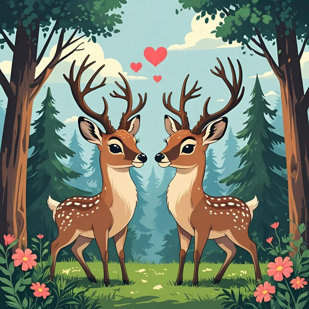  Deer Puns for Love and Relationships