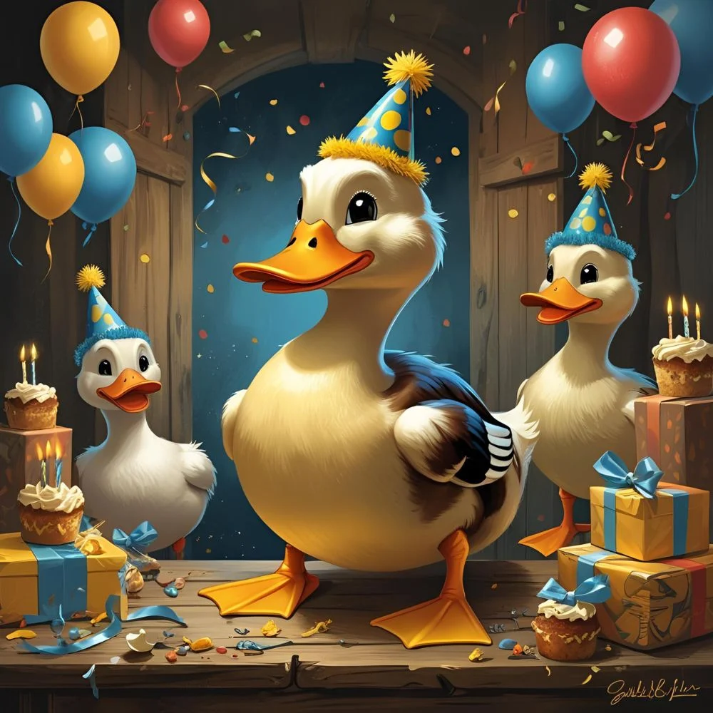 Duck Birthday Puns