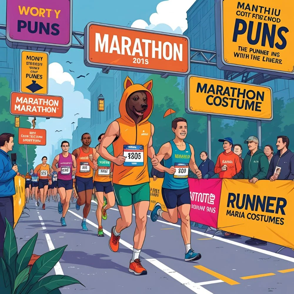 Funny Marathon Puns