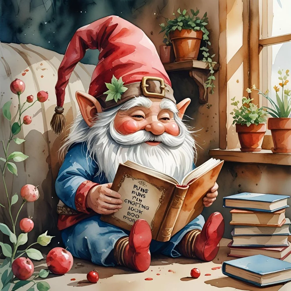 Gnome Puns for Instagram Captions