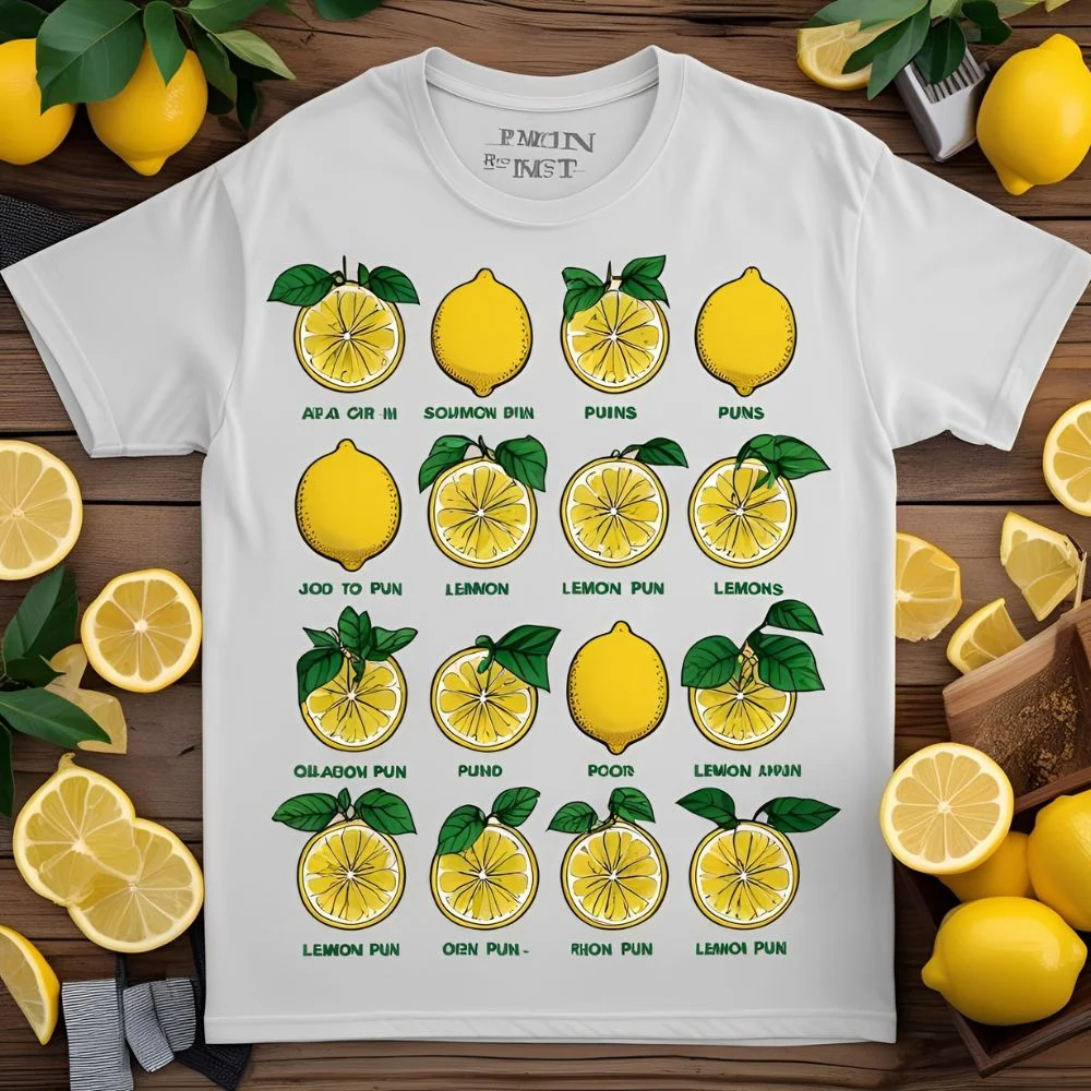 Lemon Puns For T-Shirts