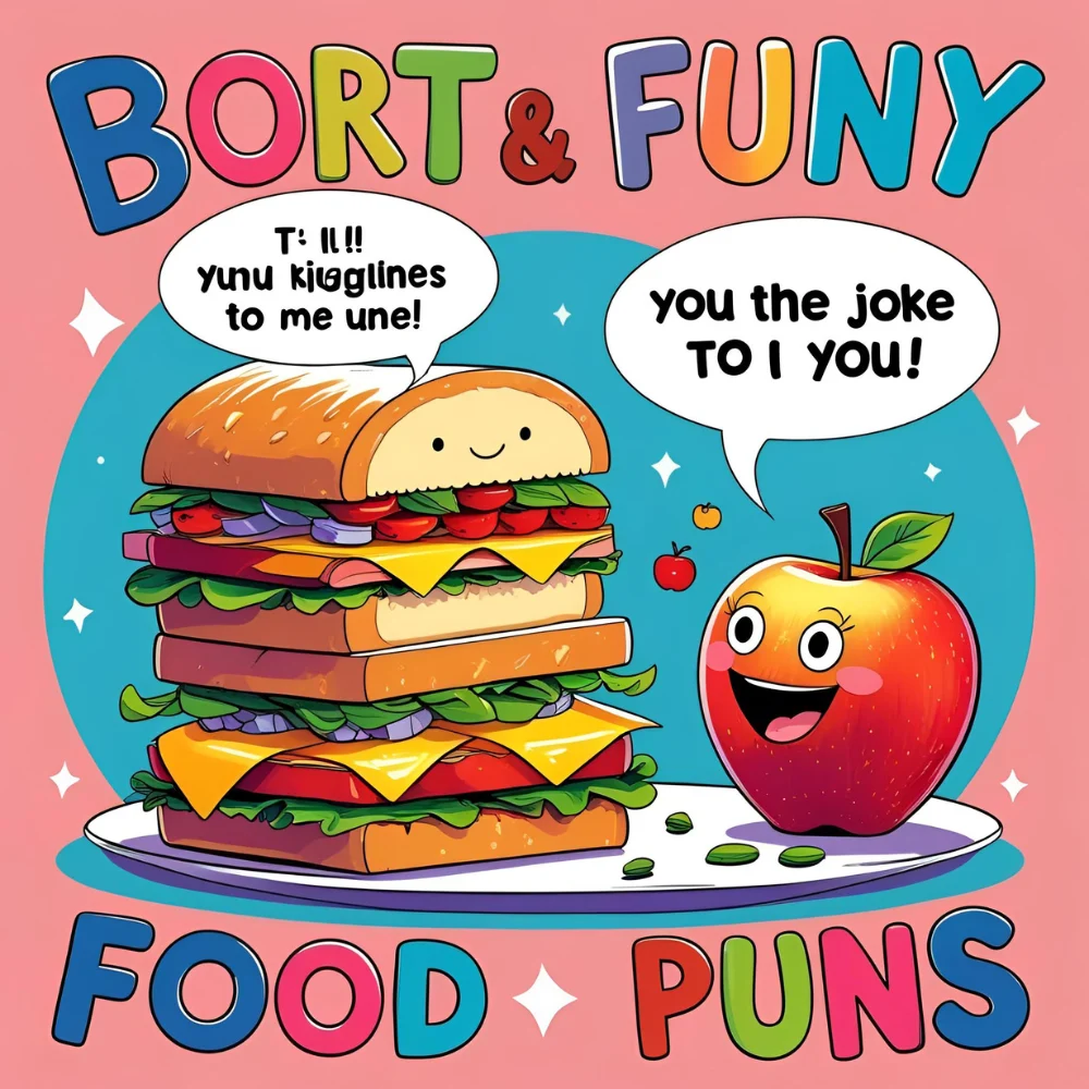 Short and Funny Food Puns for Kids