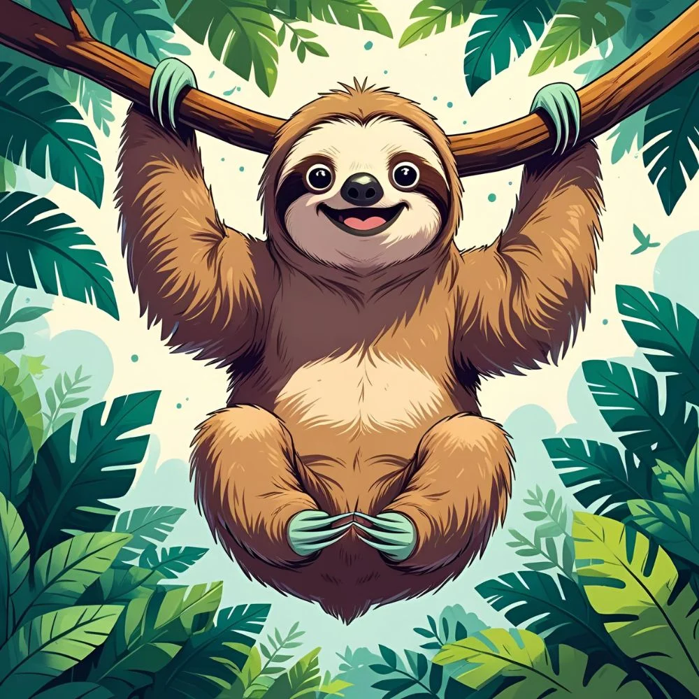 Sloth Funny Puns for Instagram Captions