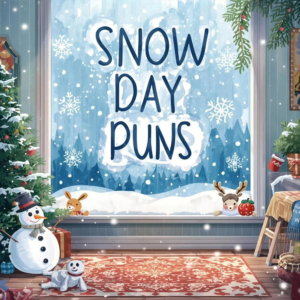 Snow Day Puns