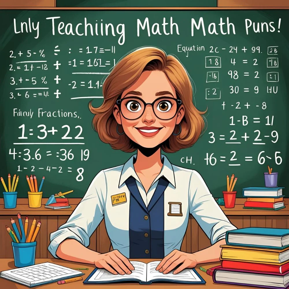 Teacher and Classroom Math Puns