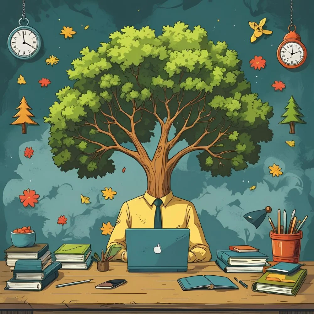 Tree Puns for Work and Study