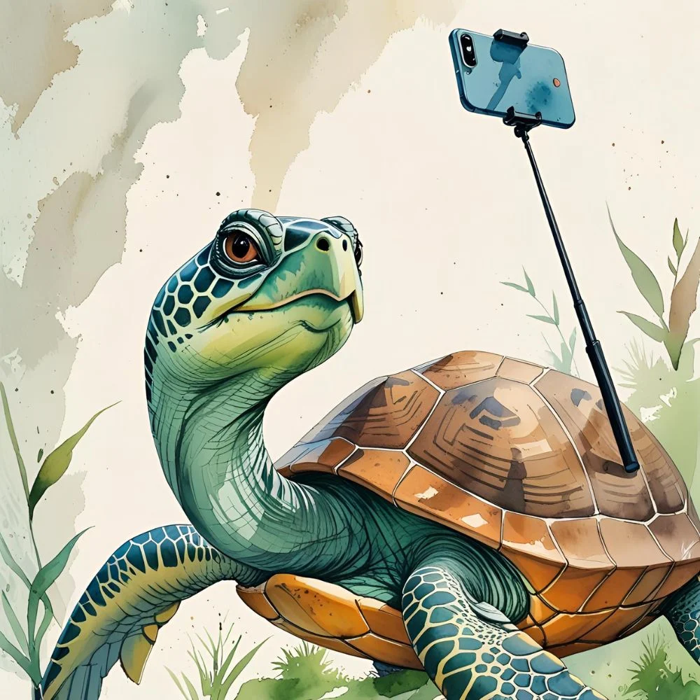 Clever Turtle Puns for Selfies