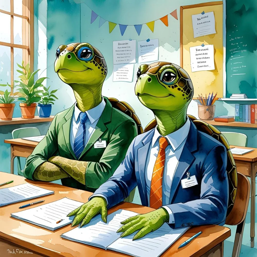 Turtle Puns for Work and School