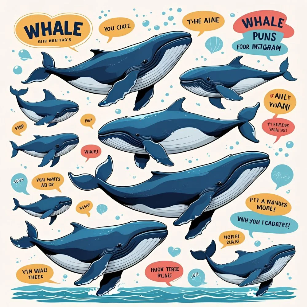 Whale Puns for Instagram Captions