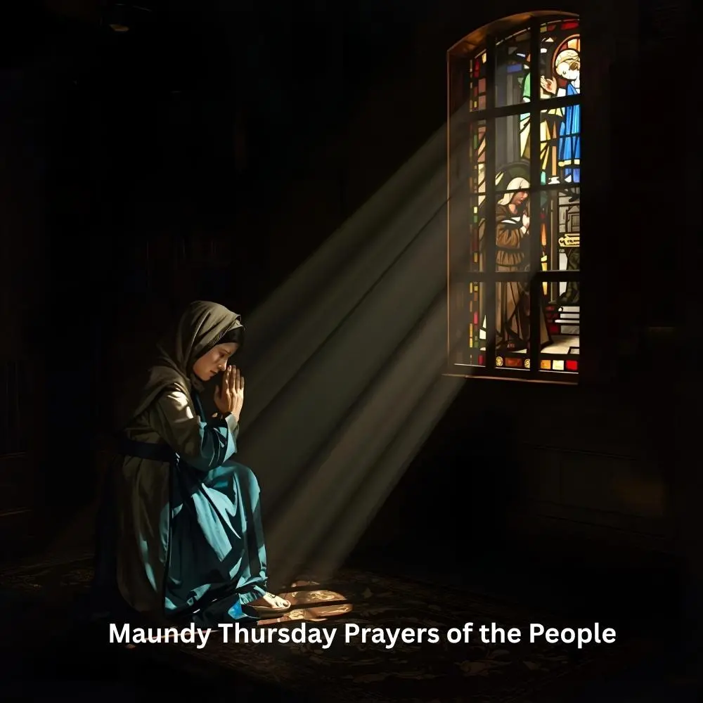 Maundy Thursday Prayers of the People