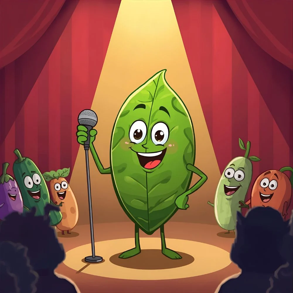 basil comedy stage cartoon