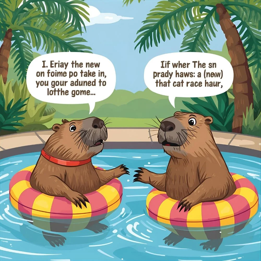 Best Capybara Pool Party Jokes