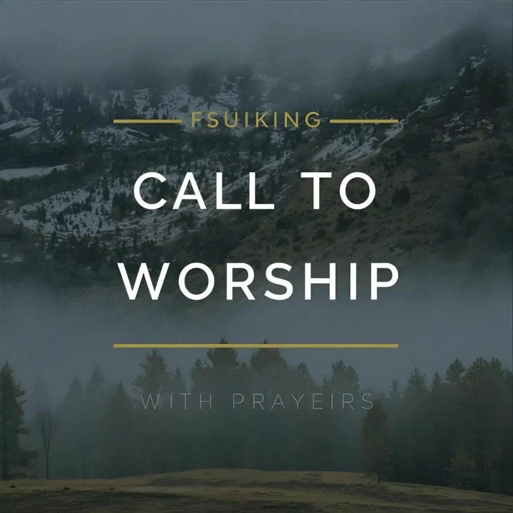 Call to Worship Prayers