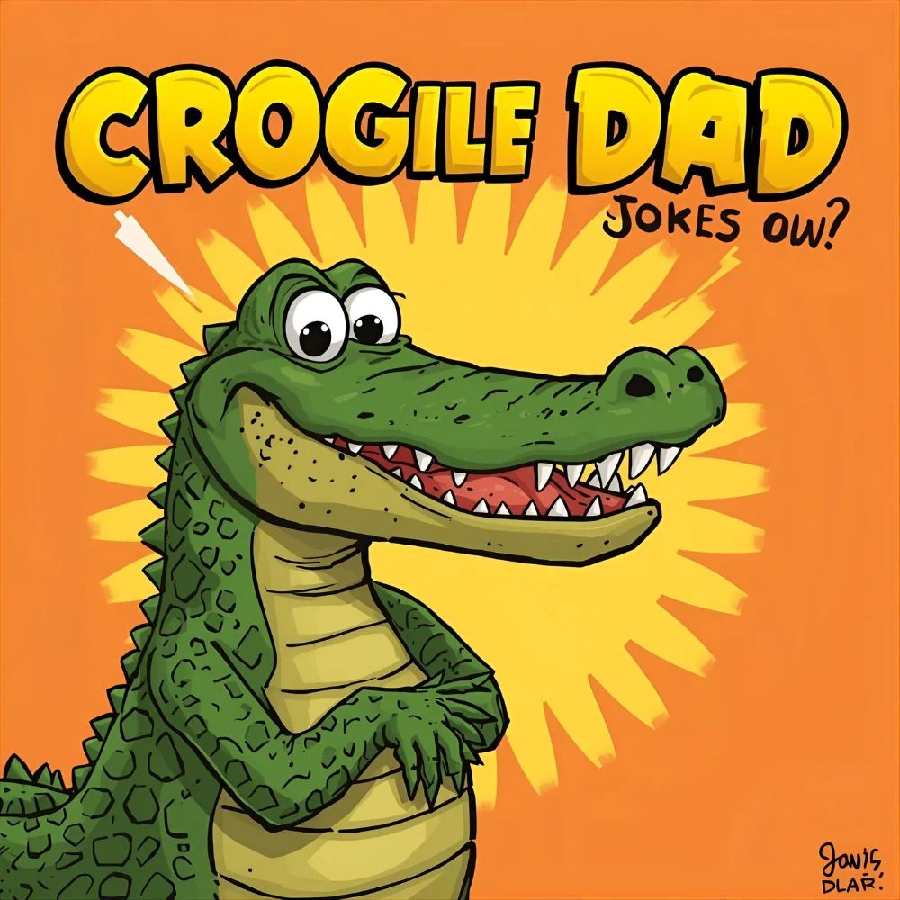 Crocodile Dad Jokes