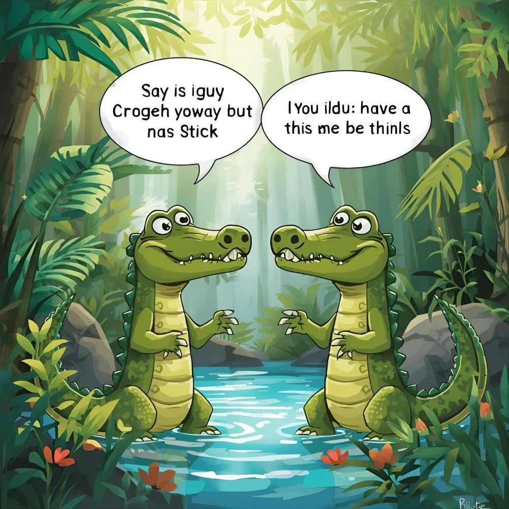 Crocodile Love Puns and Jokes