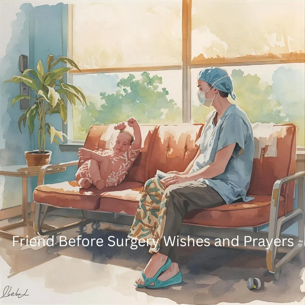 Friend Before Surgery Wishes and Prayers