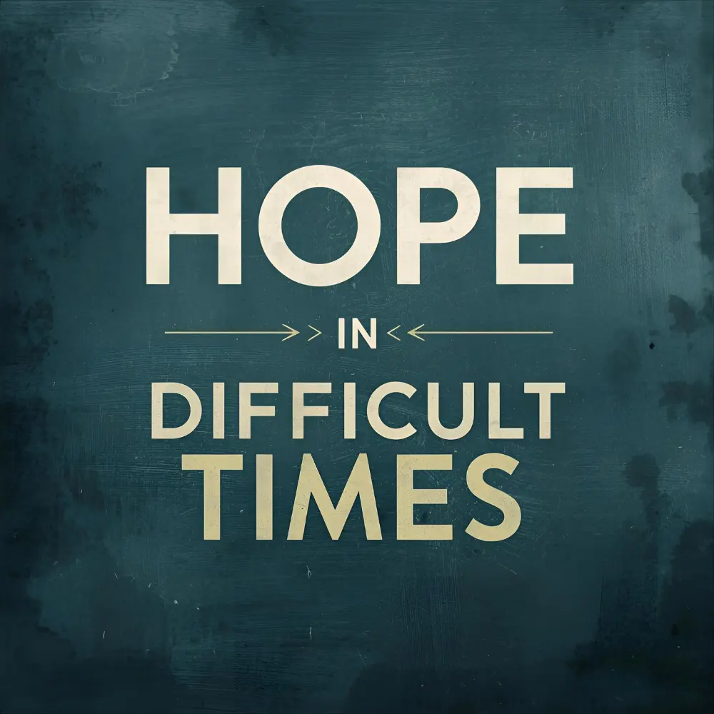 Hope in Difficult Times