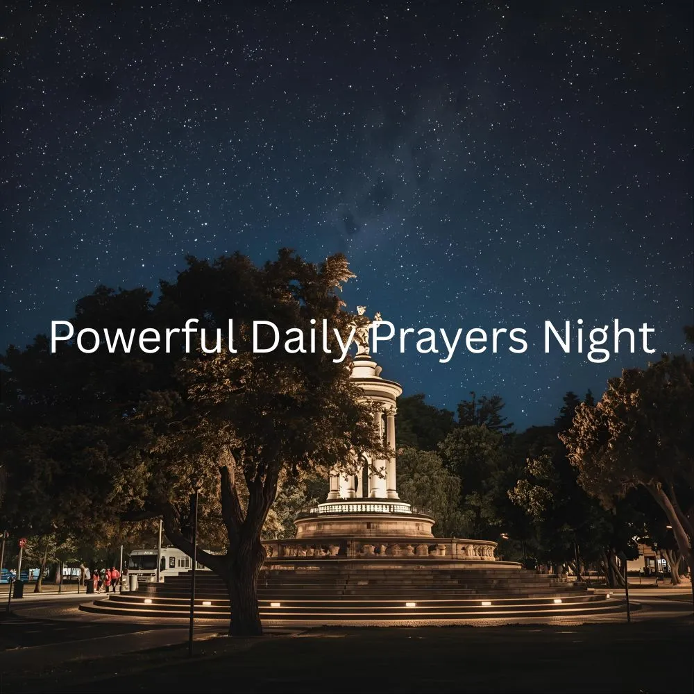 Powerful Daily Prayers Night