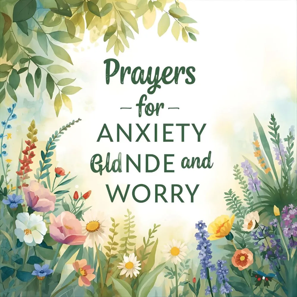 Prayers for Anxiety and Worry