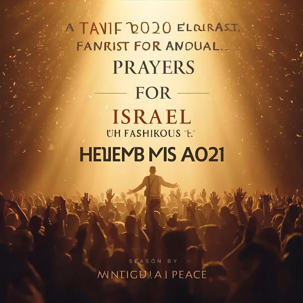 Prayers for Israel 2025