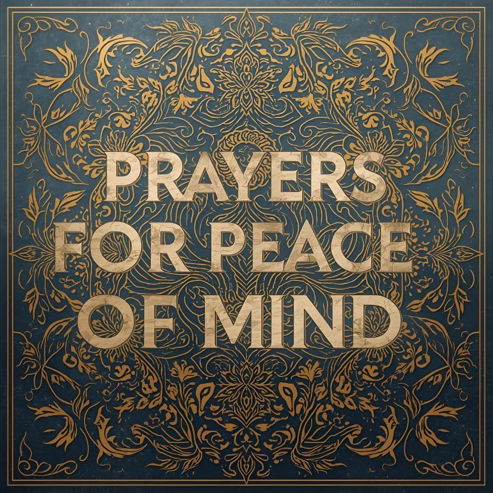 Prayers for Peace of Mind