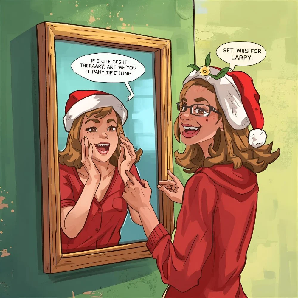 Seasonal Mirror Puns and Jokes 