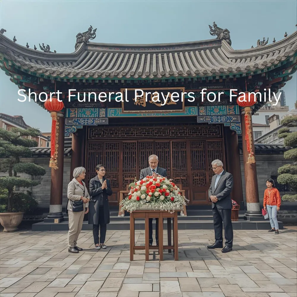 Short Funeral Prayers for Family