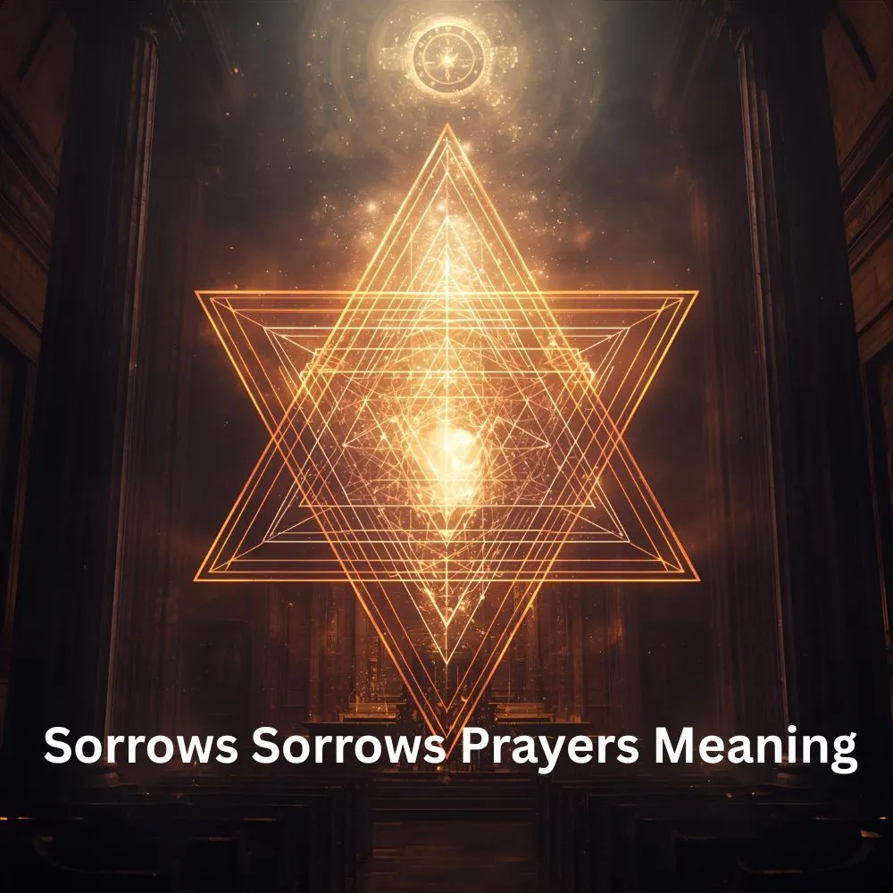 Sorrows Sorrows Prayers Meaning