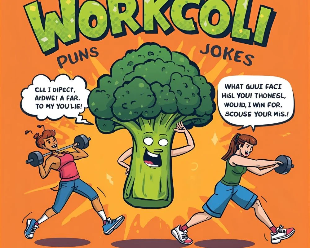 Workout Broccoli Puns and Jokes