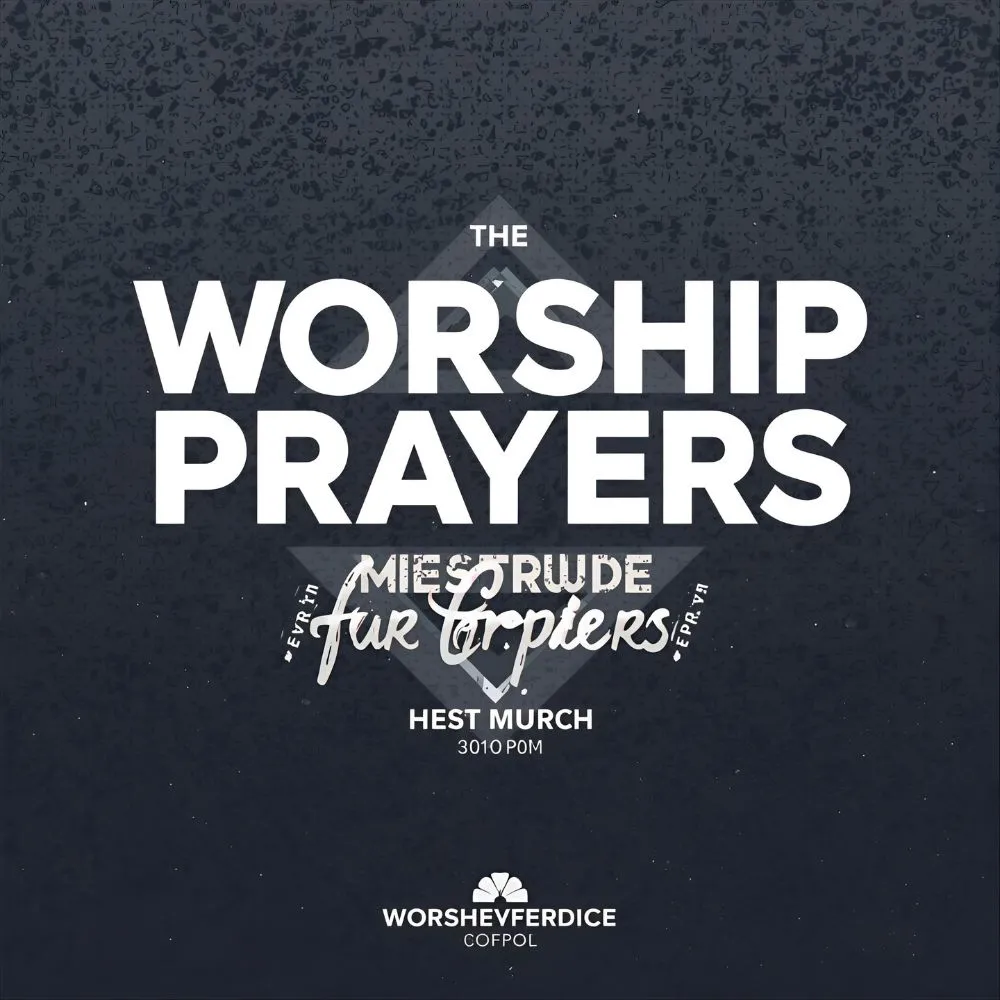 Worship Prayers for Service