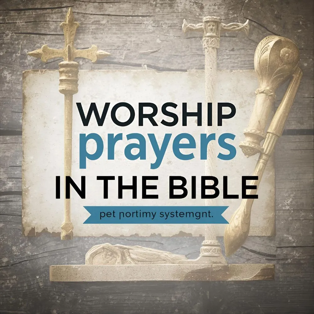 Worship Prayers in the Bible