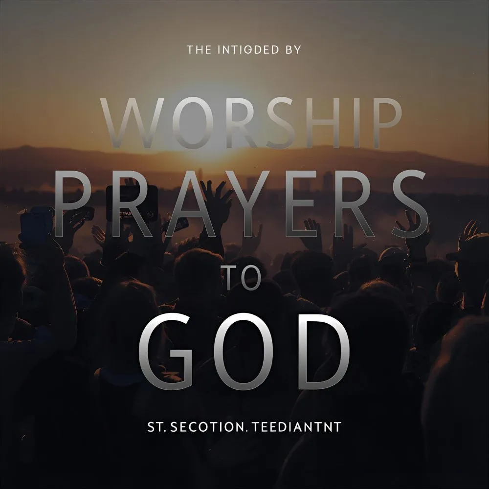 Worship Prayers to God