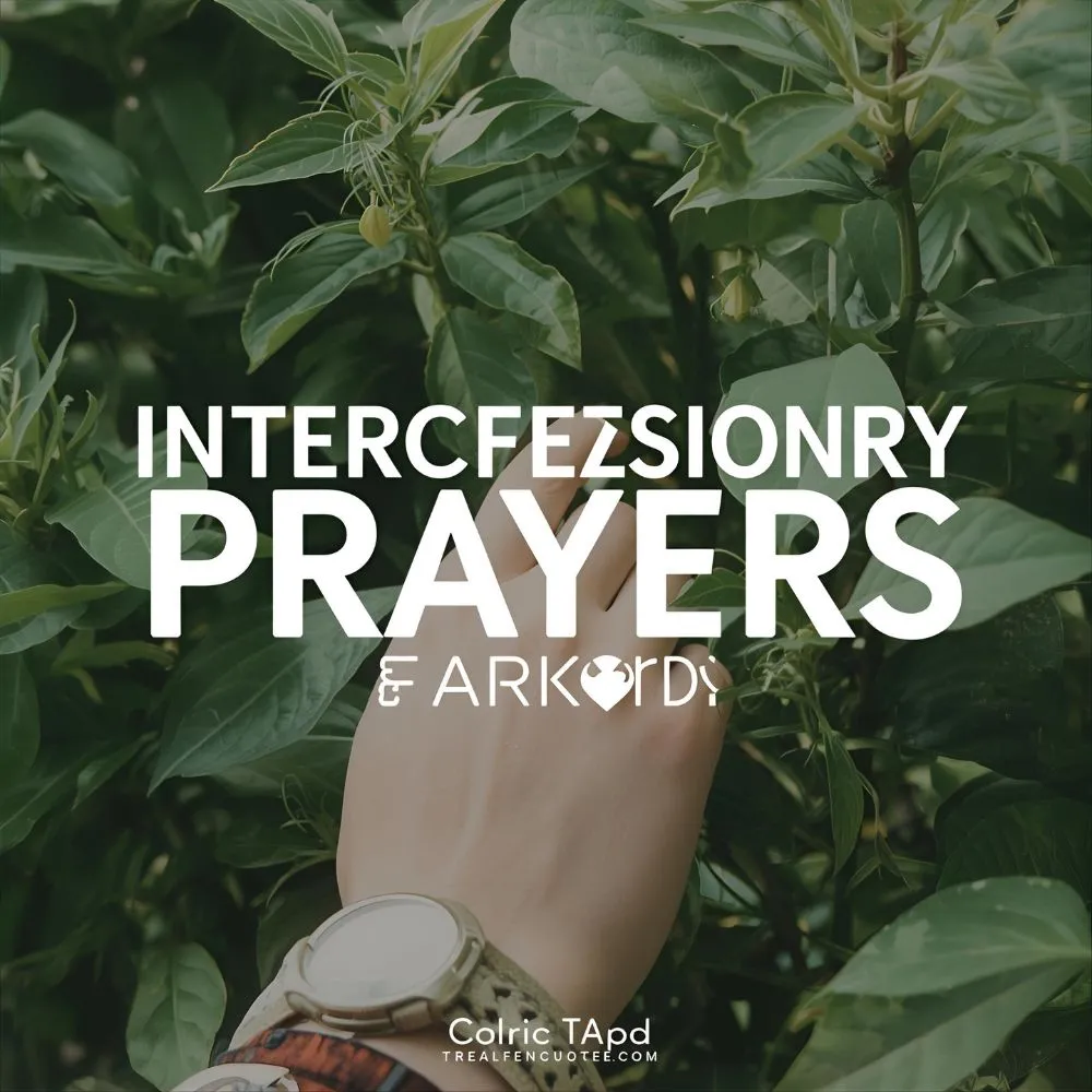 Intercessory Prayers for Family