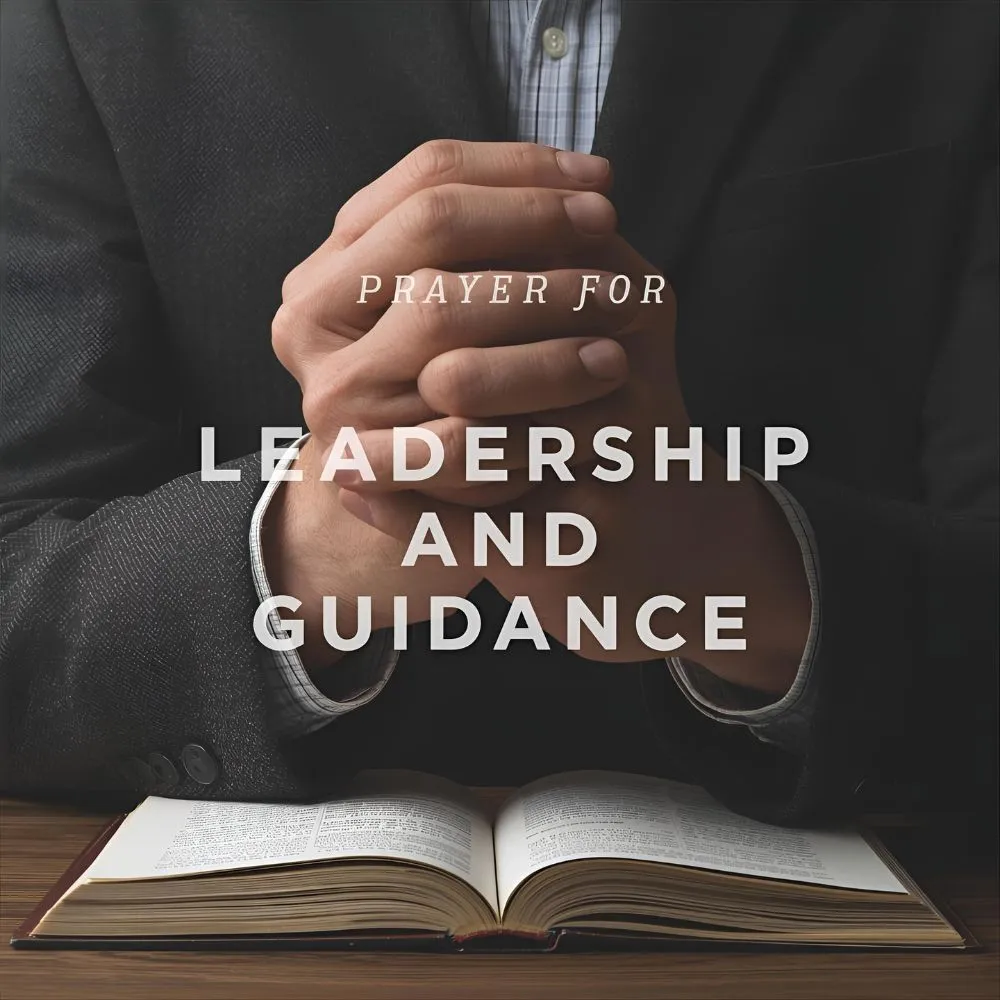 Prayer for Leadership and Guidance