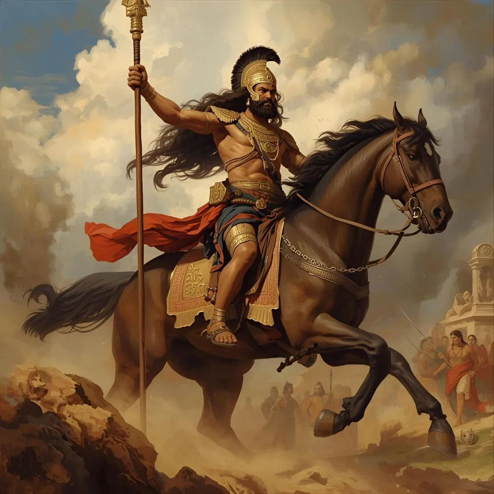 The Warrior Ruler of the Vedic Civilization Was