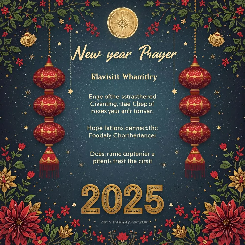 New Year Prayer 2025