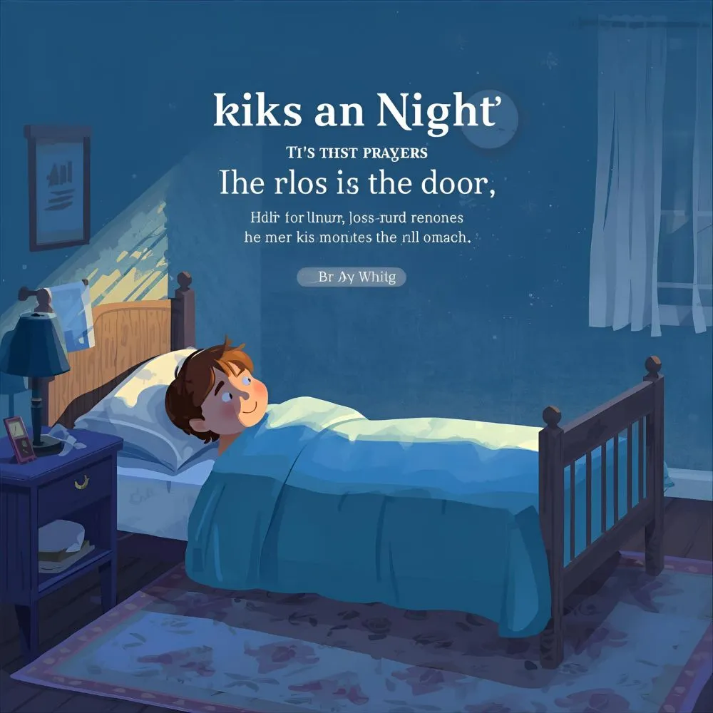 Short Prayers for Kids at Night