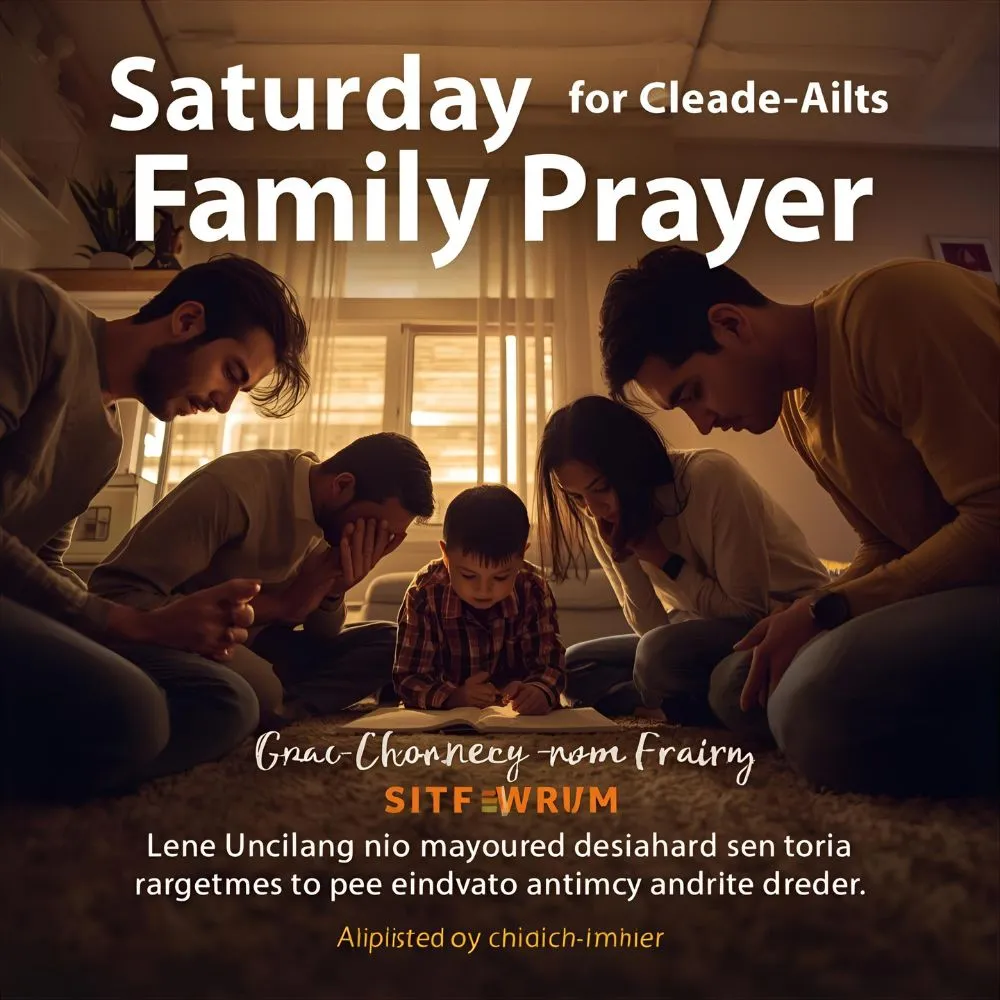 Saturday Family Prayer