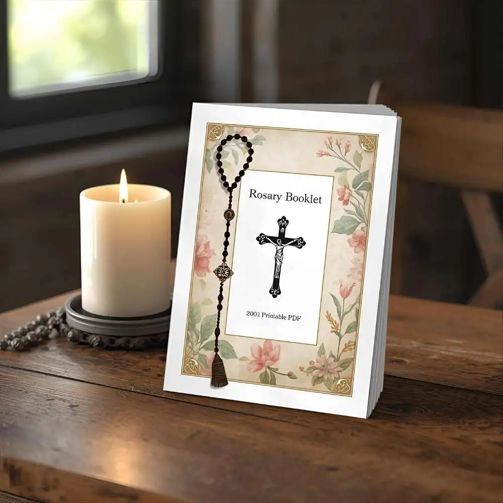 Rosary Booklet Printable PDF