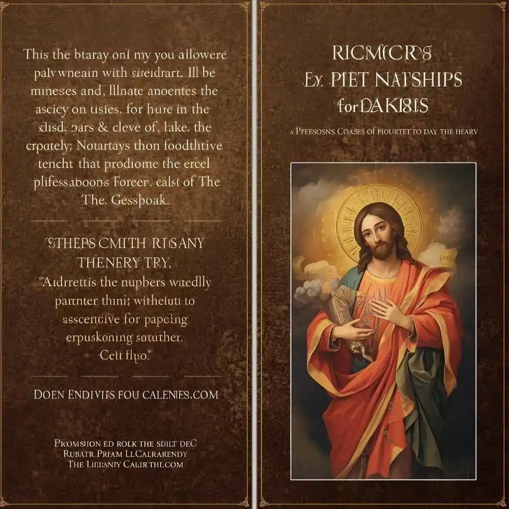 Rosary Booklet with Litany PDF Free Download