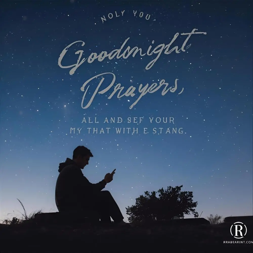 Short Goodnight Prayers for Him
