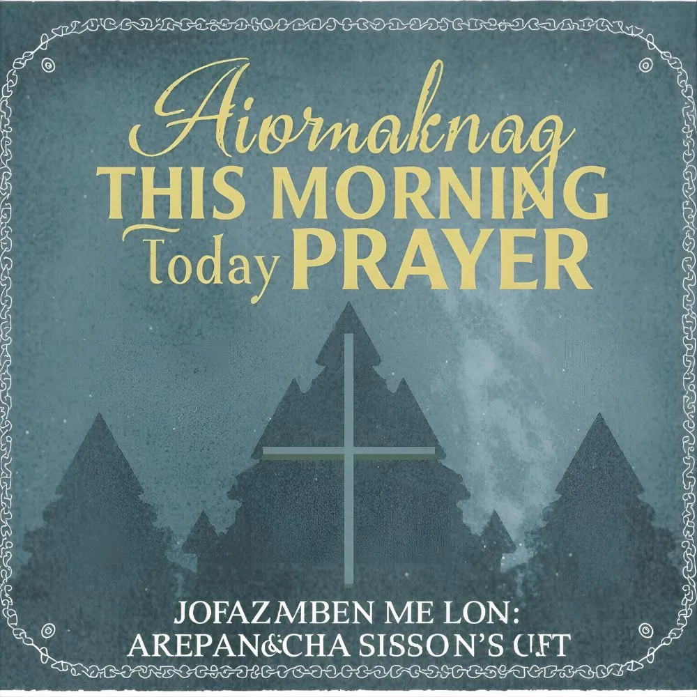 This Morning This Morning Morning Prayer Today