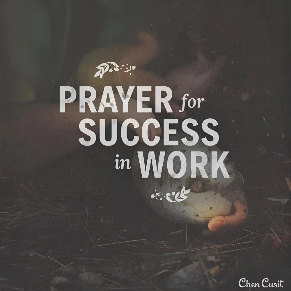 Prayer for Success in Work