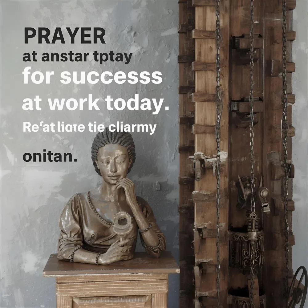 Prayer for Success at Work Today