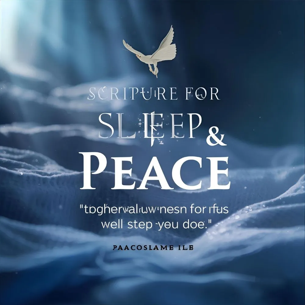 Scripture for Sleep and Peace